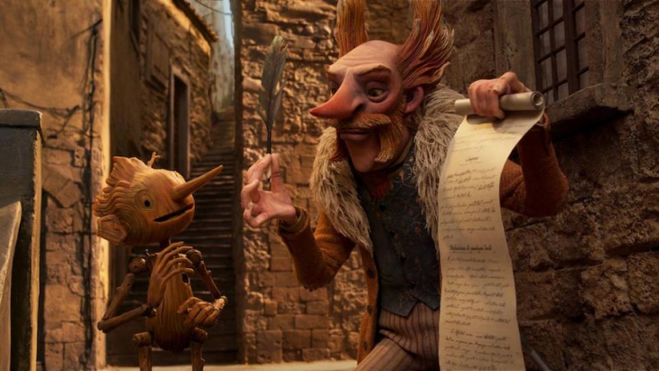 guillermo del toro's pinocchio sneak peek netflix animated movie fantasy stills