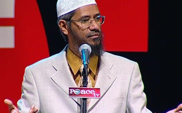 Zakir Naik, an Indian preacher, was denied a visa by then home secretary Theresa May