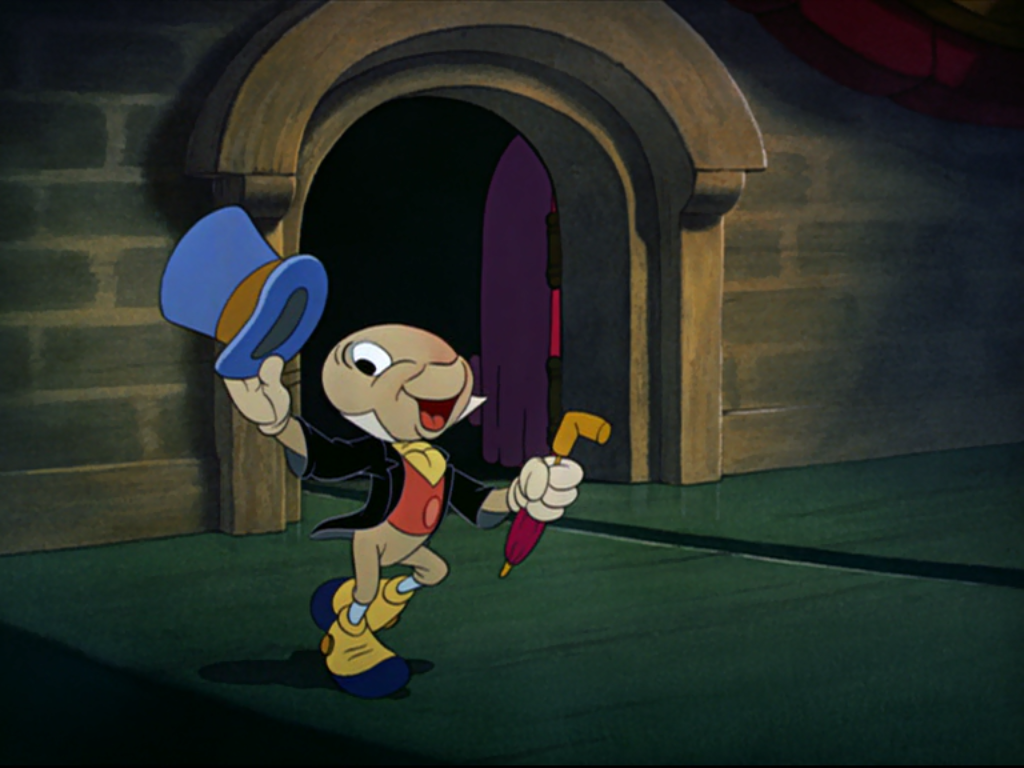 Jiminy Cricket from Disney's Pinocchio (Credit: Disney)