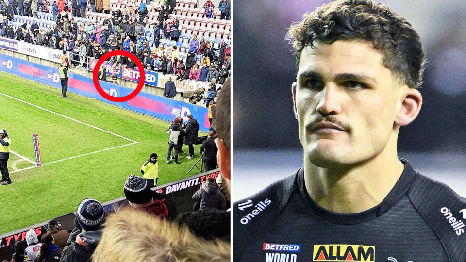 Nathan Cleary, pictured here after the World Club Challenge.