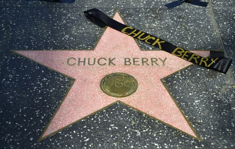 One of the father's of rock and roll, US singer-songwriter Chuck Berry died in March 2017