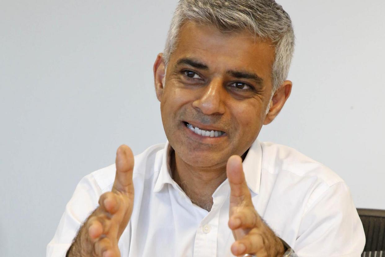 Sadiq Khan: The Mayor of London is to axe half of London's police station front counters: NIGEL HOWARD