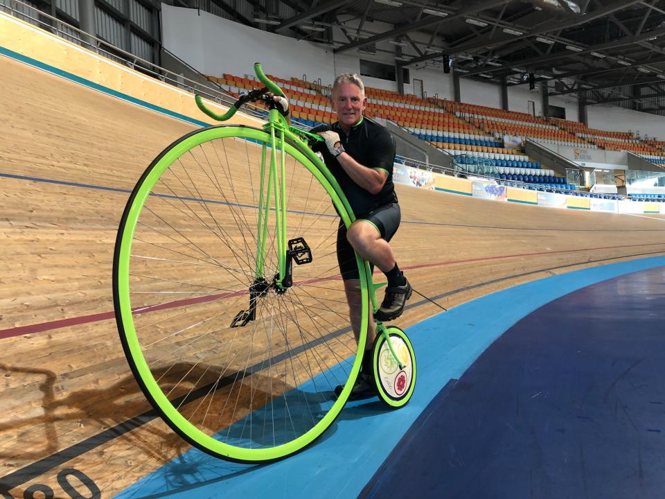 British entrepreneur Neil Laughton founded the Penny Farthing Club in 2013
