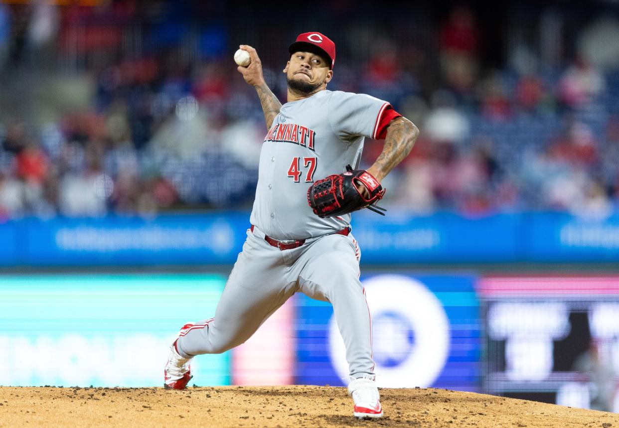 Frankie Montas is 2-0 with a 0.77 ERA after two starts for the Reds.