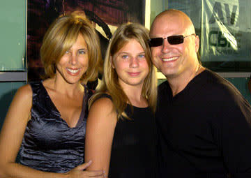 Michael Chiklis and family at the Hollywood premiere of Warner Brothers' Catwoman