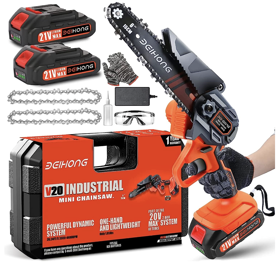 Mini Chainsaw (photo via Amazon Canada)