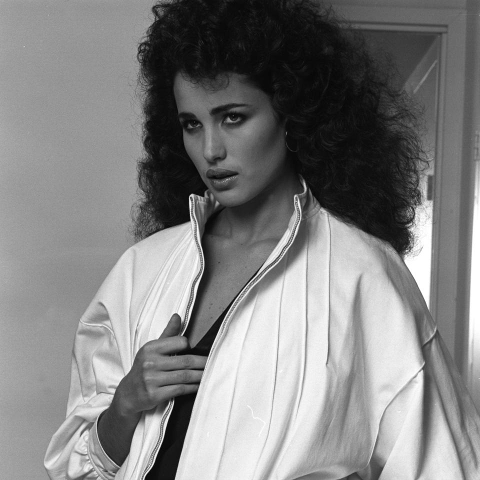 Andie MacDowell, early 80s