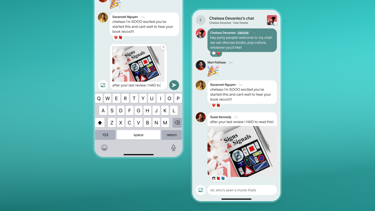 Patreon app adds simple Discord-like group chats