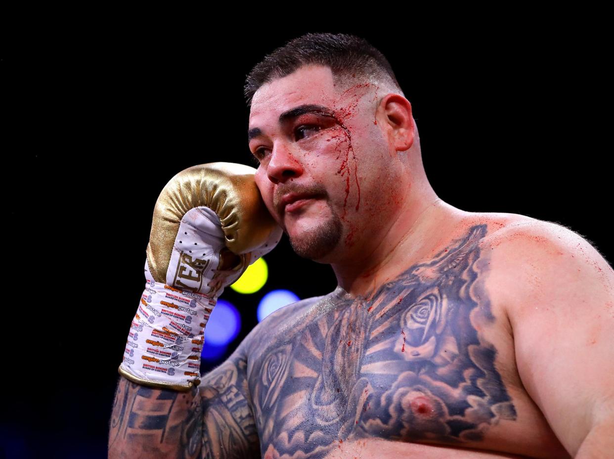 Andy Ruiz Jr has split with his trainer: Getty