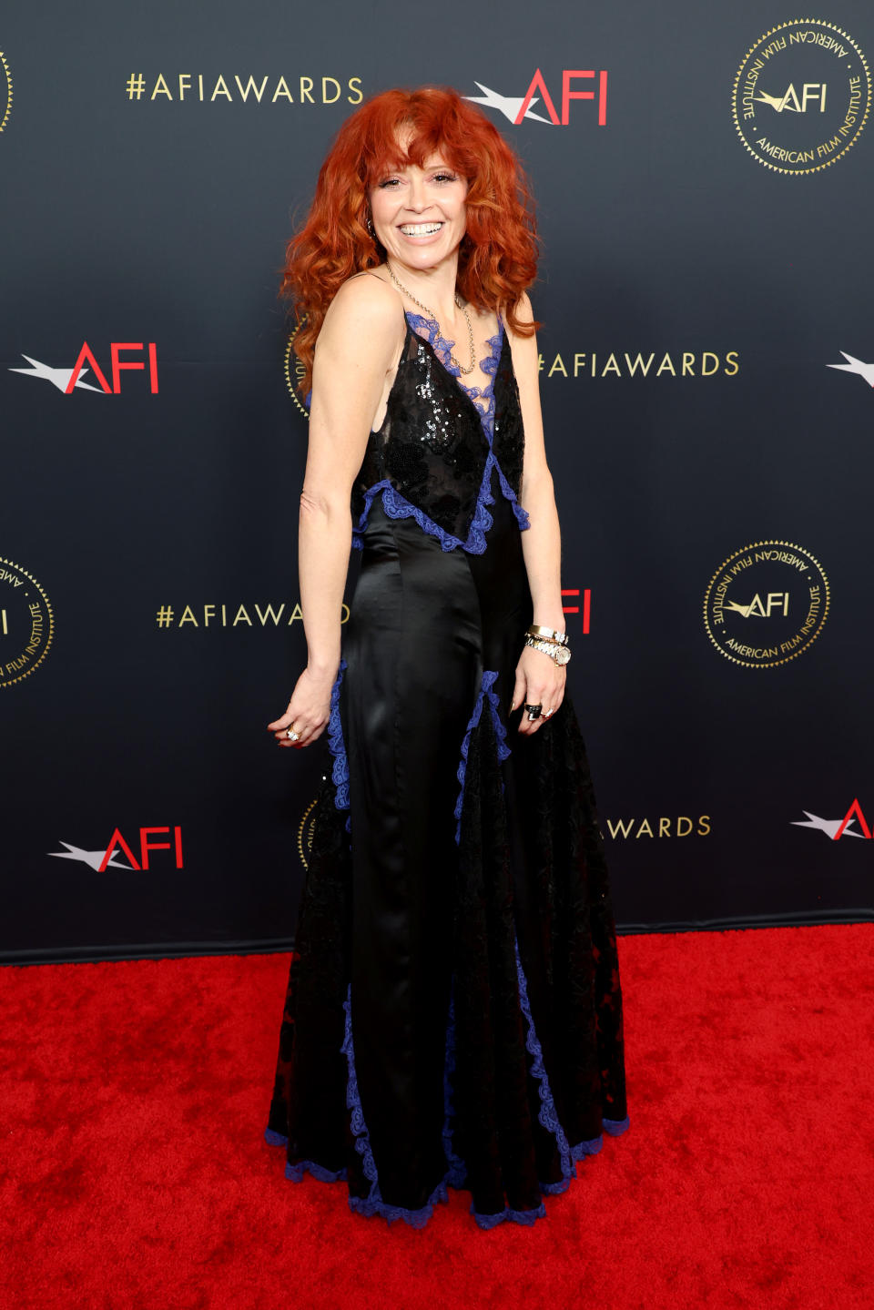 LOS ANGELES, CALIFORNIA - JANUARY 12: Natasha Lyonne attends the AFI Awards Luncheon at Four Seasons Hotel Los Angeles at Beverly Hills on January 12, 2024 in Los Angeles, California. (Photo by Monica Schipper/Getty Images)