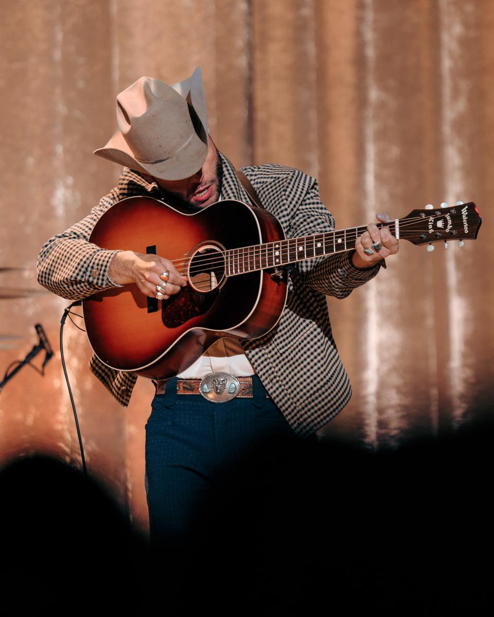 San Benito, Texas native Charley Crockett plays to a lively, sold out Ryman Auditorium on November 15, 2022