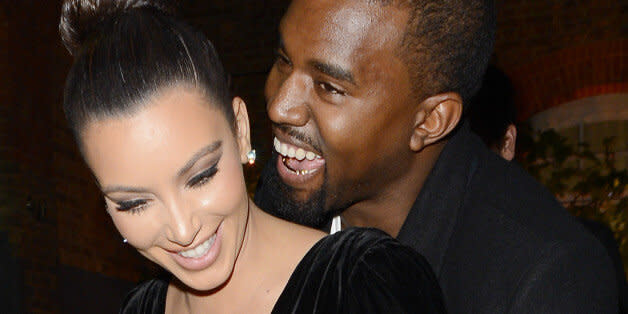 LONDON, UNITED KINGDOM - NOVEMBER 09: Kim Kardashian and Kanye West leaving Hakkasan on November 9, 2012 in London, England. (Photo by Michael Jaworski/FilmMagic) (Photo: )