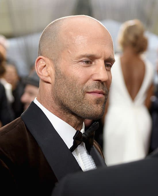 Jason Statham (head that's bare)