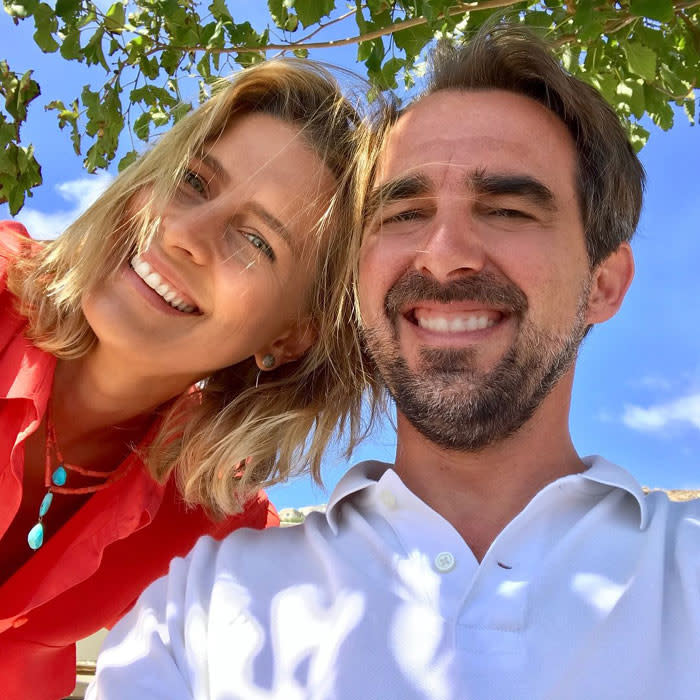 Nicolás de Grecia y Tatiana Blatnik