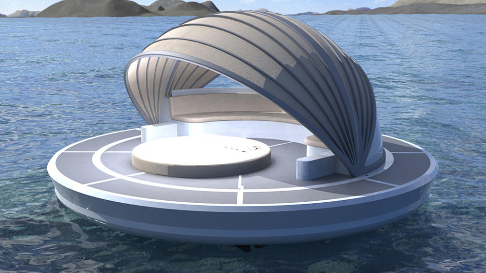 Jet Capsule's new floating Pearlsuite