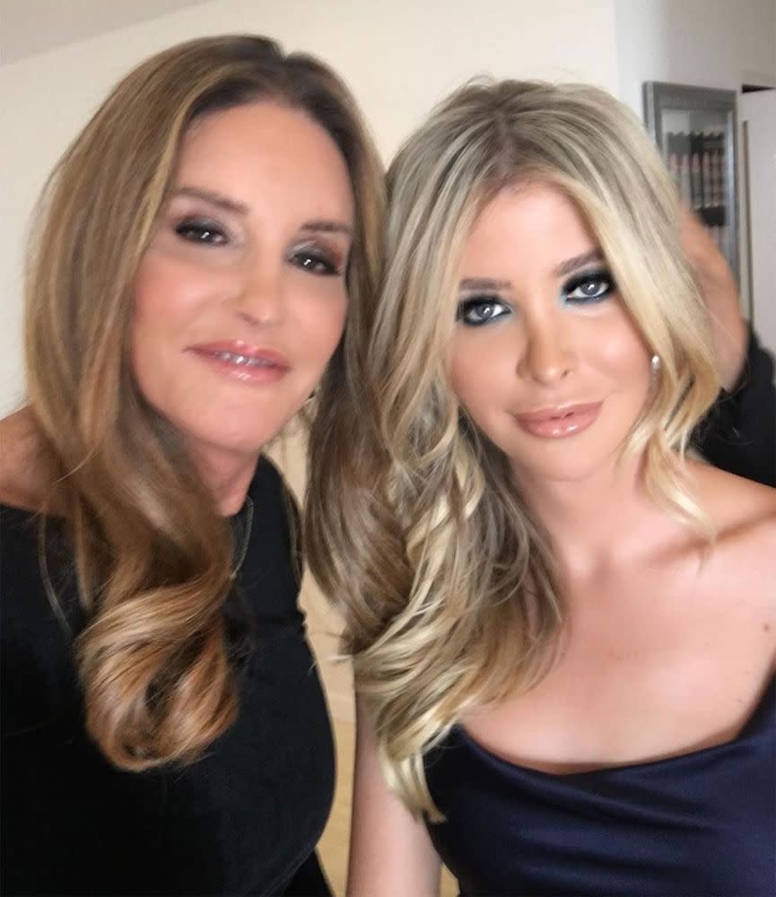 Caitlyn Jenner (left) and Sophia Hutchins