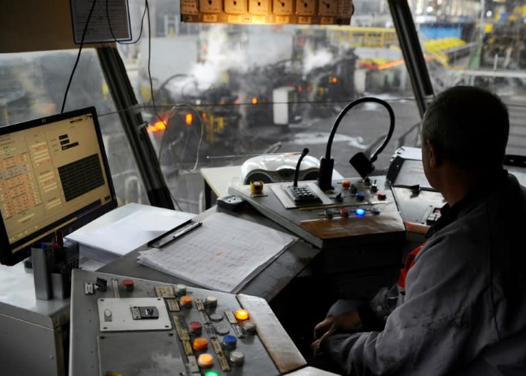 L'usine Ascométal d'Hagondange (Moselle), le 28 mai 2014 (Jean-Christophe VERHAEGEN)