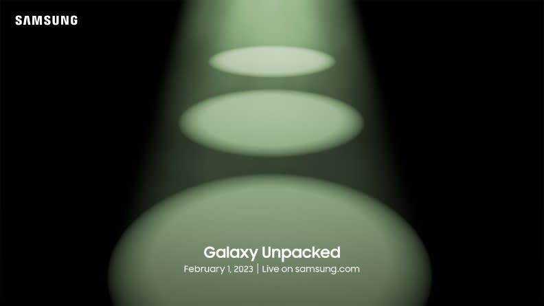 Samsung Galaxy Unpacked 2023全球發表會將在台灣時間2月2日舉行。取自三星