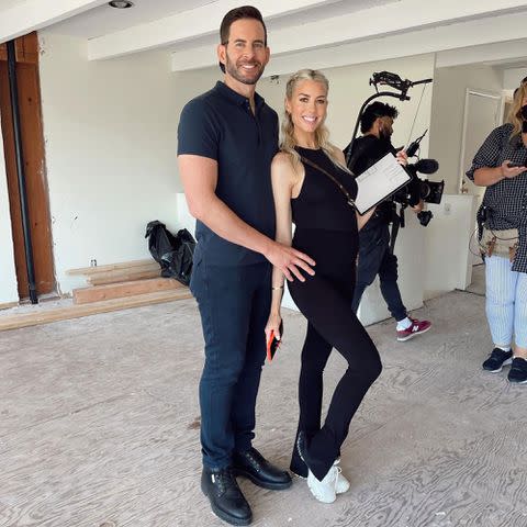 Tarek El Moussa/Instagram Heather Rae and Tarek El Moussa during season one of 'The Flipping El Moussas'