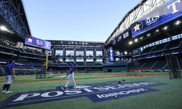 Opening Day lineup for the Texas Rangers