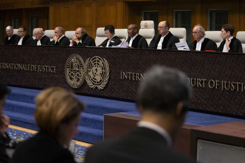 國際法院法官開庭審理羅興亞種族清洗案（AP）