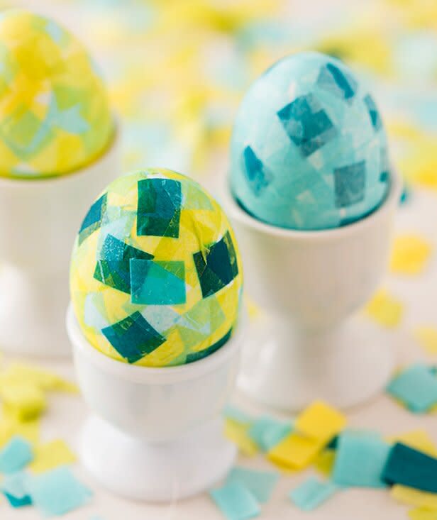 Tissue Paper Confetti Eggs