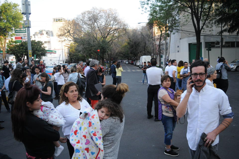 FOTOS: Así se vivió el sismo en CDMX