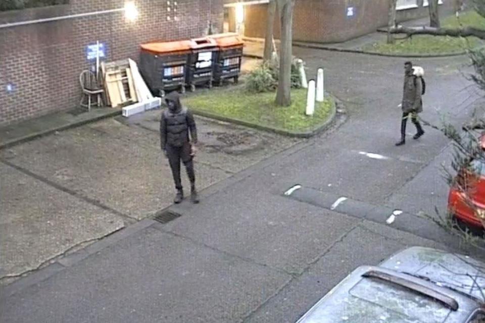 CCTV captures the moments around Harry Uzoka's murder (Met police)