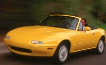 <p>For 1992, Mazda expands the Miata's initially quite limited color palette to include a striking Sunburst Yellow hue. Only 1500 MX-5s are painted as such, and the color is only available for only one year, making Sunburst Yellow examples quite rare. </p>