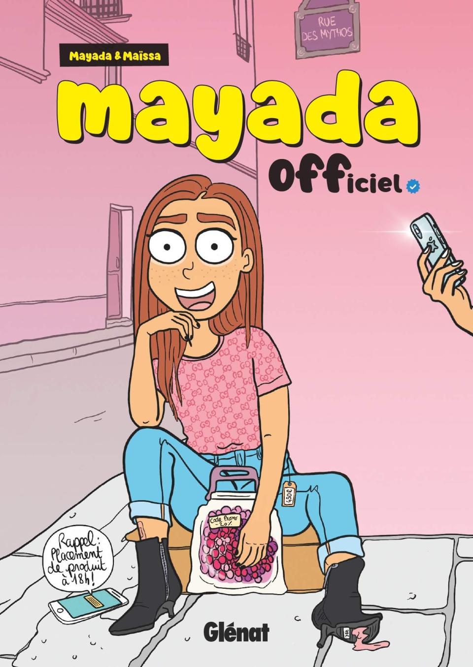 Détail de la couverture de la BD de Mayada - Glénat