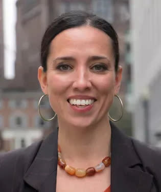 Then-Sen. Sonia Chang-Diaz, D-Boston, called on the public safety secretary to clarify what level of racial disparities would trigger an order for police departments to collect data on every driver stopped.