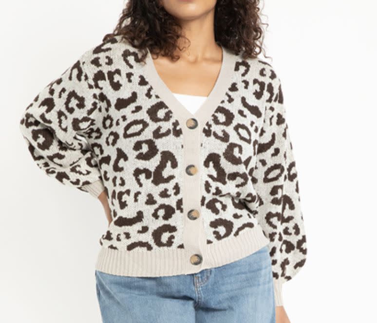 other stories leopard cardigan - OFF-57% >Free Delivery