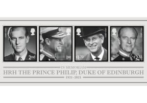 Prince Philip Honored With Special Postal Stamps Following His Funeral