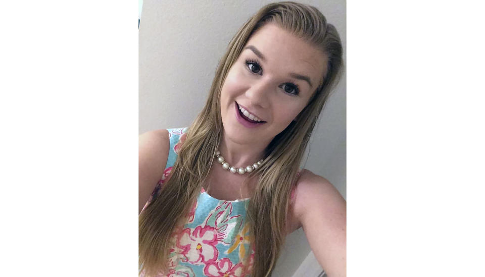 This undated photo taken from the Facebook page #FindMackenzieLueck shows a Mackenzie Lueck, 23, a senior at the University of Utah, who was last seen a week ago. Police and friends are investigating the disappearance of the University of Utah student who hasn't been heard from since she flew back to Salt Lake City last Monday after visiting family in El Segundo, California. (#FindMackenzieLueck via AP)