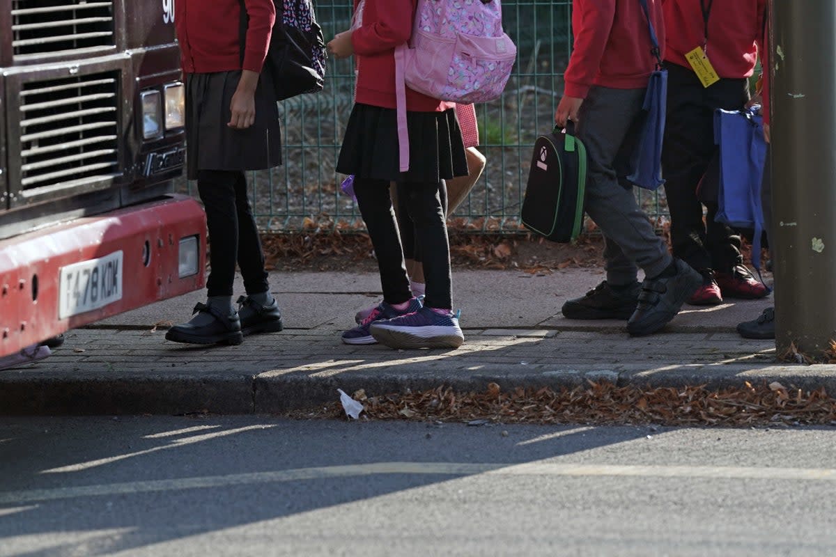 Hundreds of schools nationwide have been affected by issues with concrete (Jacob King/PA) (PA Wire)