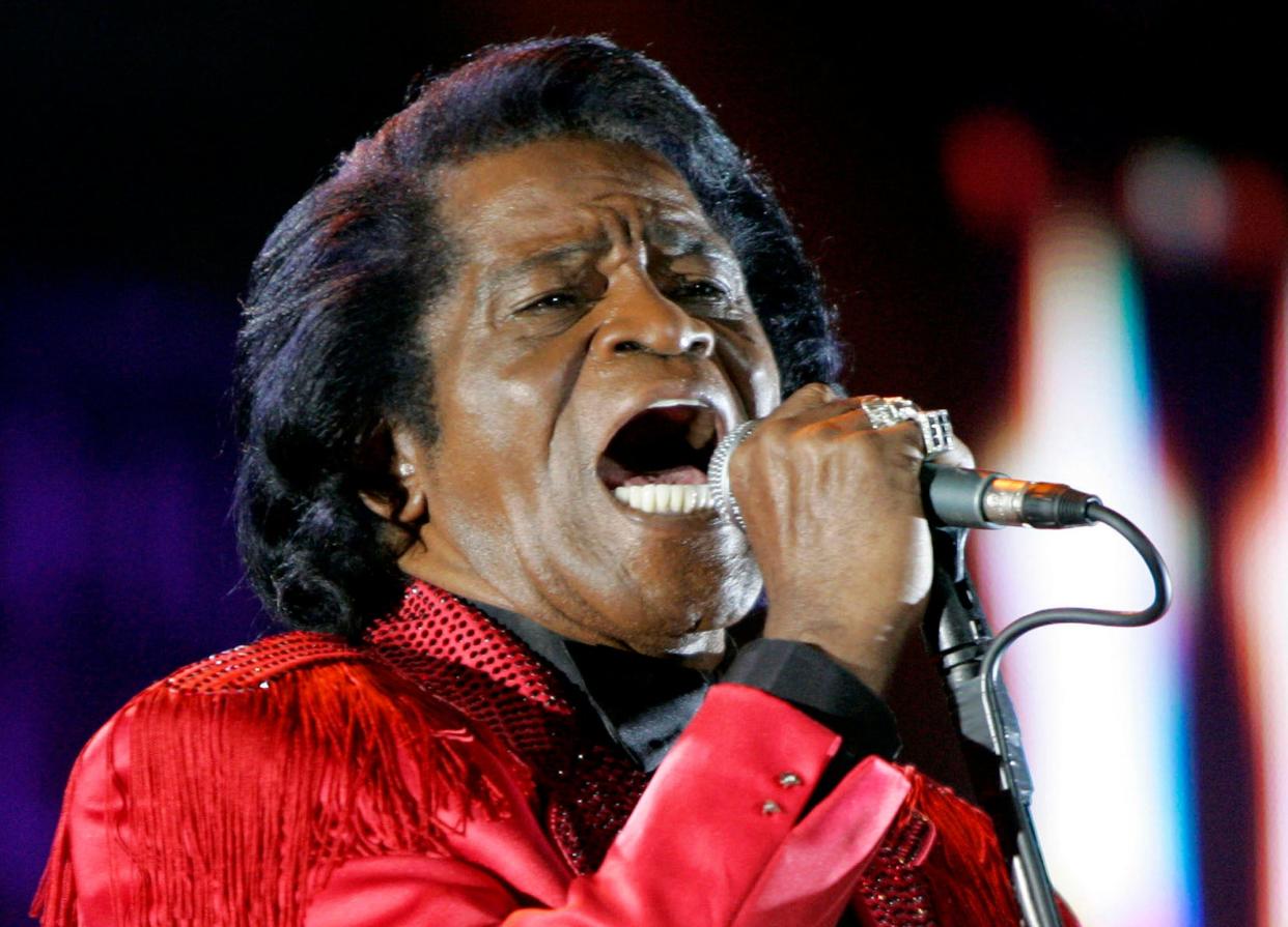 James Brown, aka "Godfather of Soul," will be inducted into the Cincinnati Black Music Walk of Fame on Saturday, July 22.