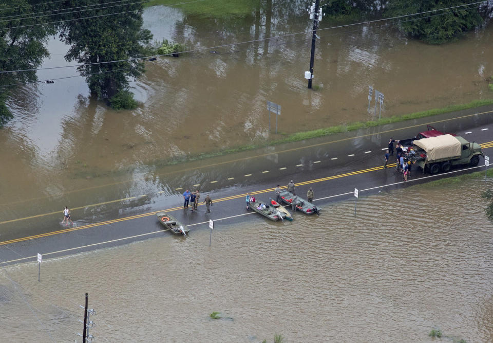 ‘Unprecedented’ flooding slams Gulf Coast