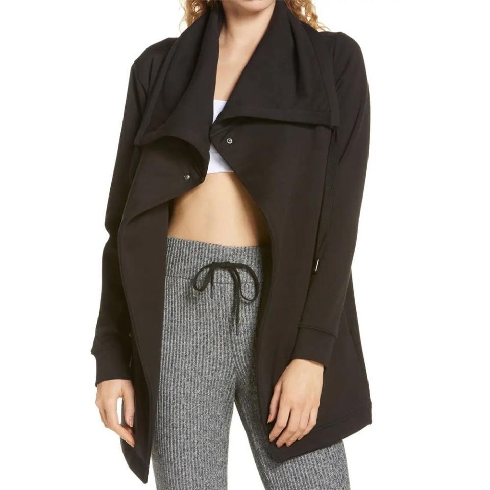 17) Cozy Wrap Jacket