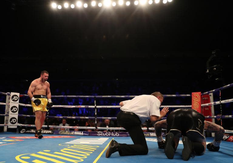 Dave Allen vs Lucas Browne result: White Rhino earns biggest victory of career with knockout win after Chisora beats Gashi