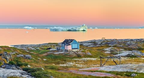 Nowhere is more sparsely populated than Greenland - Credit: GETTY