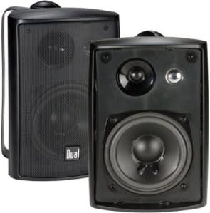 Dual Electronics Three-Way High Performance Outdoor Speakers