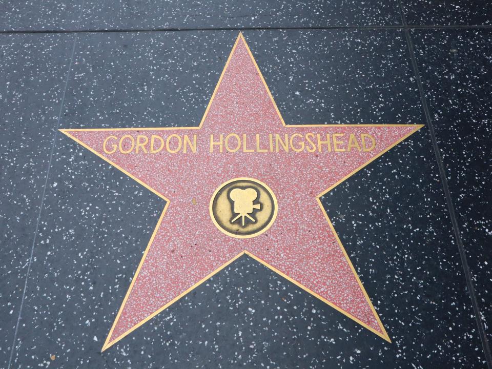 Gordon Hollingshead's star on the Hollywood Walk of Fame.