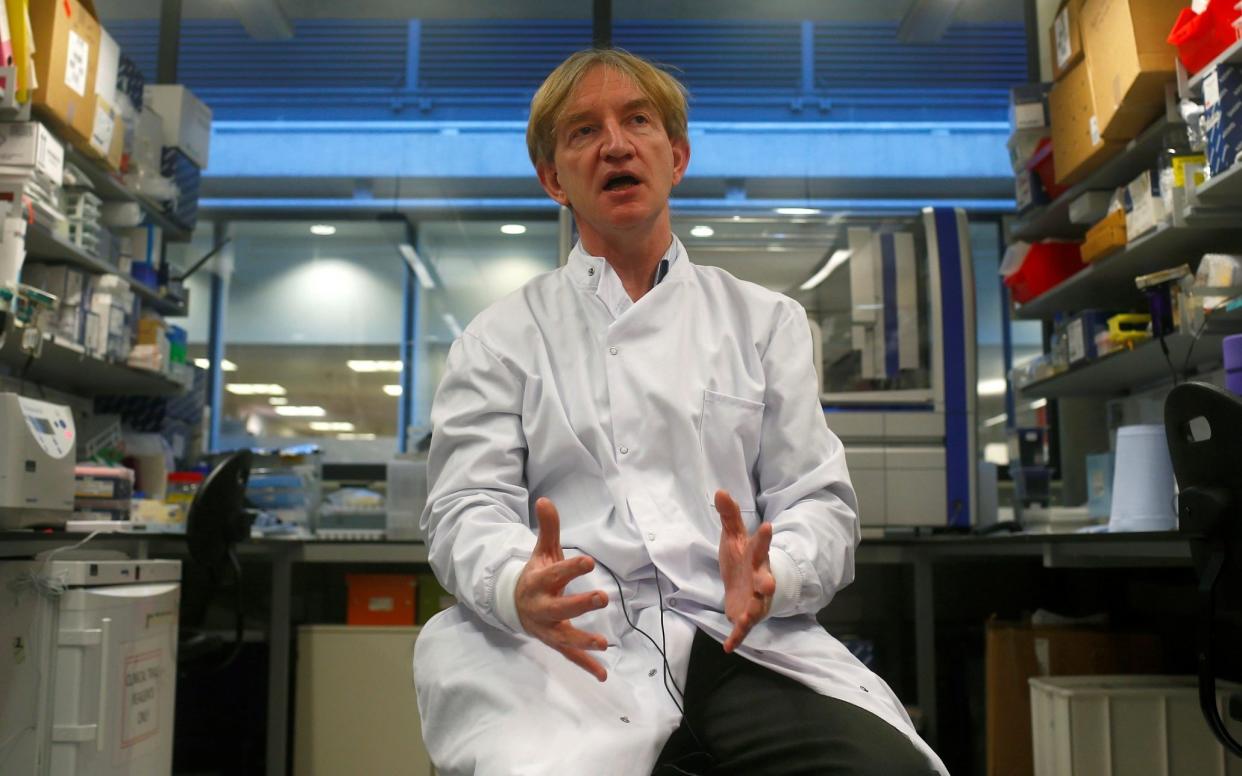 Professor Adrian Hill - Oxford University Covid-19 vaccine trial has only 50 per cent chance of success because virus is disappearing so fast - REUTERS