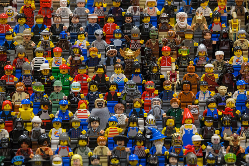 Lego figures displayed on the opening day of BRICK 2014 at the Excel Centre on November 27, 2014 in London, England. Would you try to claim Lego in your tax return? (Photo by Dan Kitwood/Getty Images)