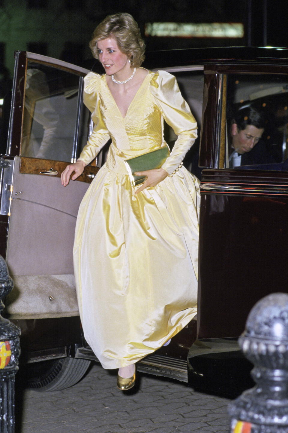 Princess Diana at the premiere of ‘2010’ in London in 1985