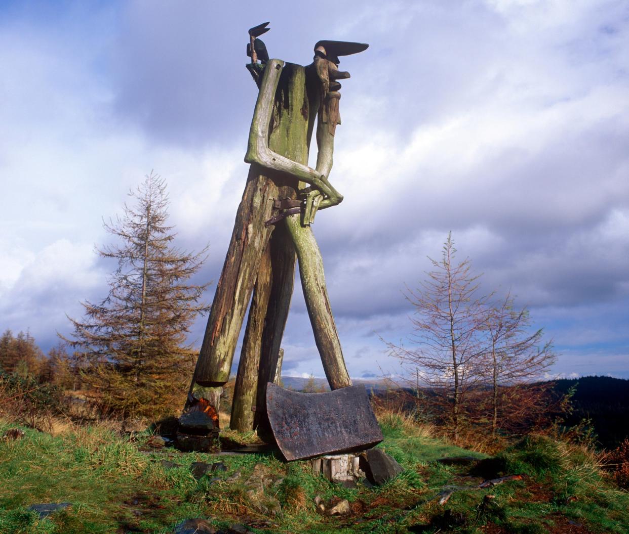 More than 50 sculptures have been installed across Grizedale forest over the past half-century