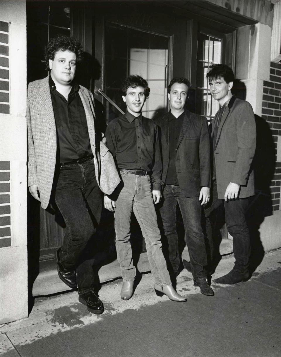 The Walking Clampetts, featuring John Teagle, Mike Hammer, Bob Basone and Mike Purkhiser, ruled Mother's Junction in Kent in the 1980s. The band mixed obscure rockabilly covers with originals, and played all with punk rock energy.
