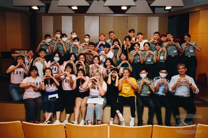 瑞濱、臺東教育營14日在臺灣藝術大學舉行成果發表會。（軍聞社記者葛芃欣攝）