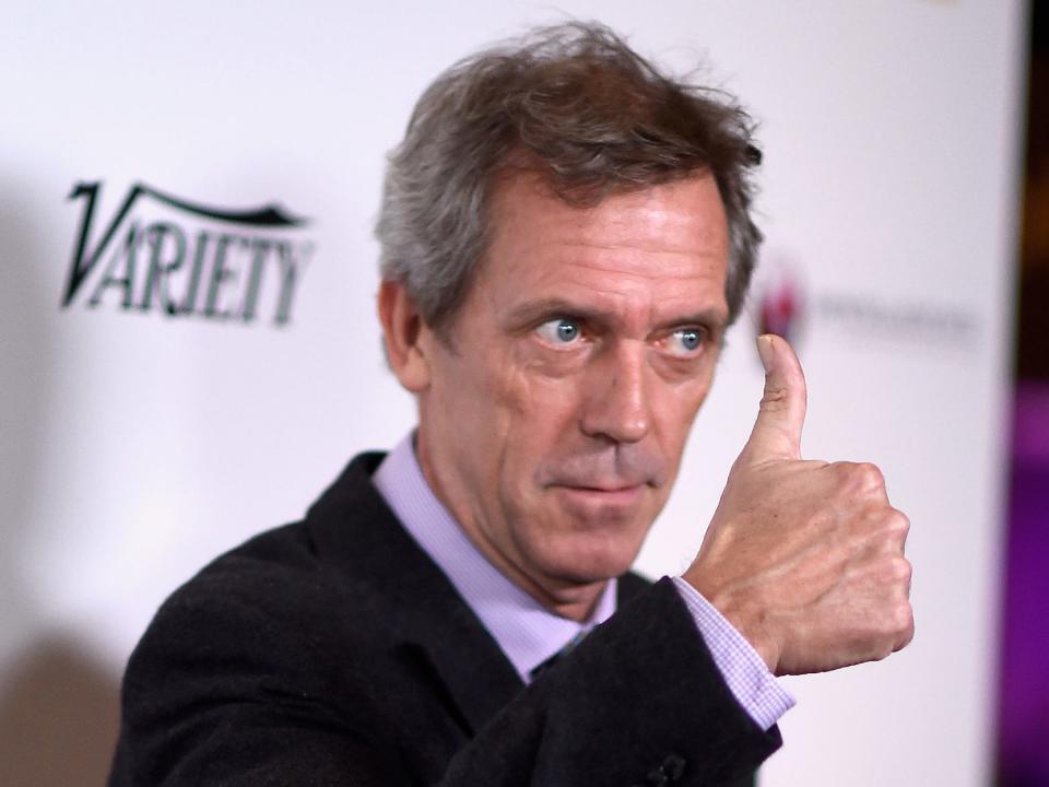 Hugh Laurie Getty Images