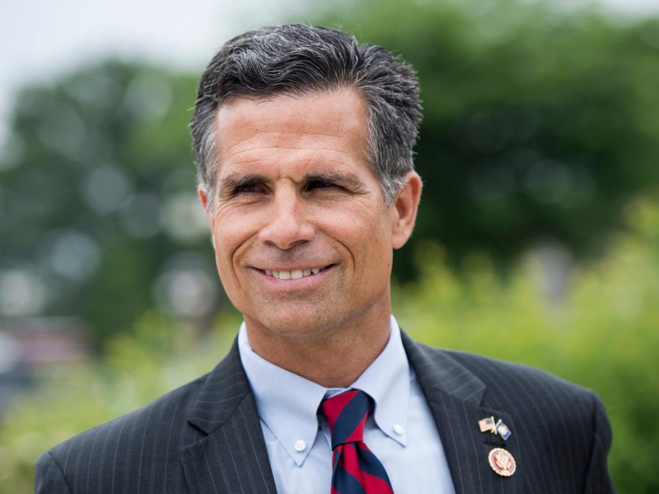 Rep. Dan Meuser, a Republican from Pennsylvania, in a suit and tie.